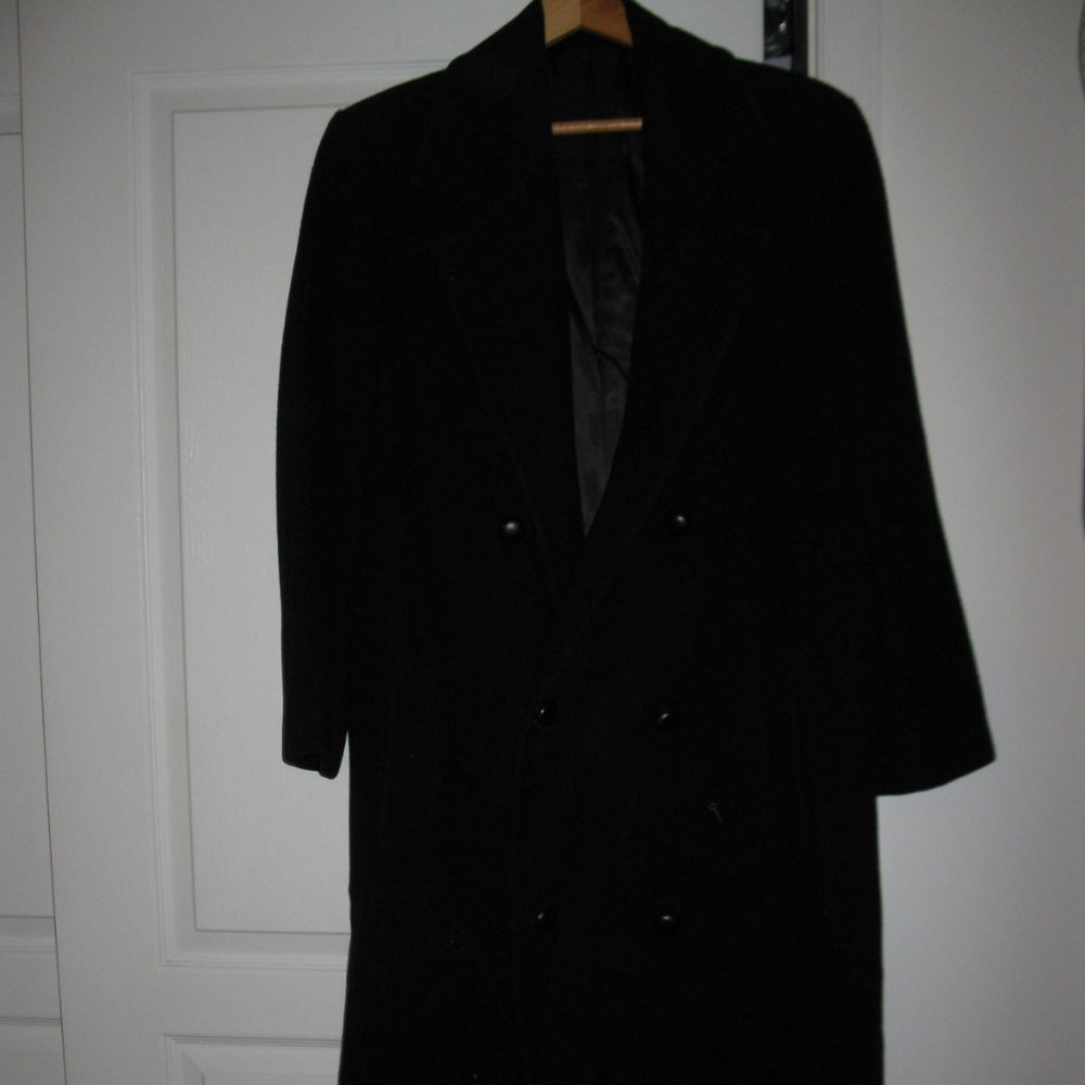 Mens Heavy Weigh Wool Melton Coat Gem